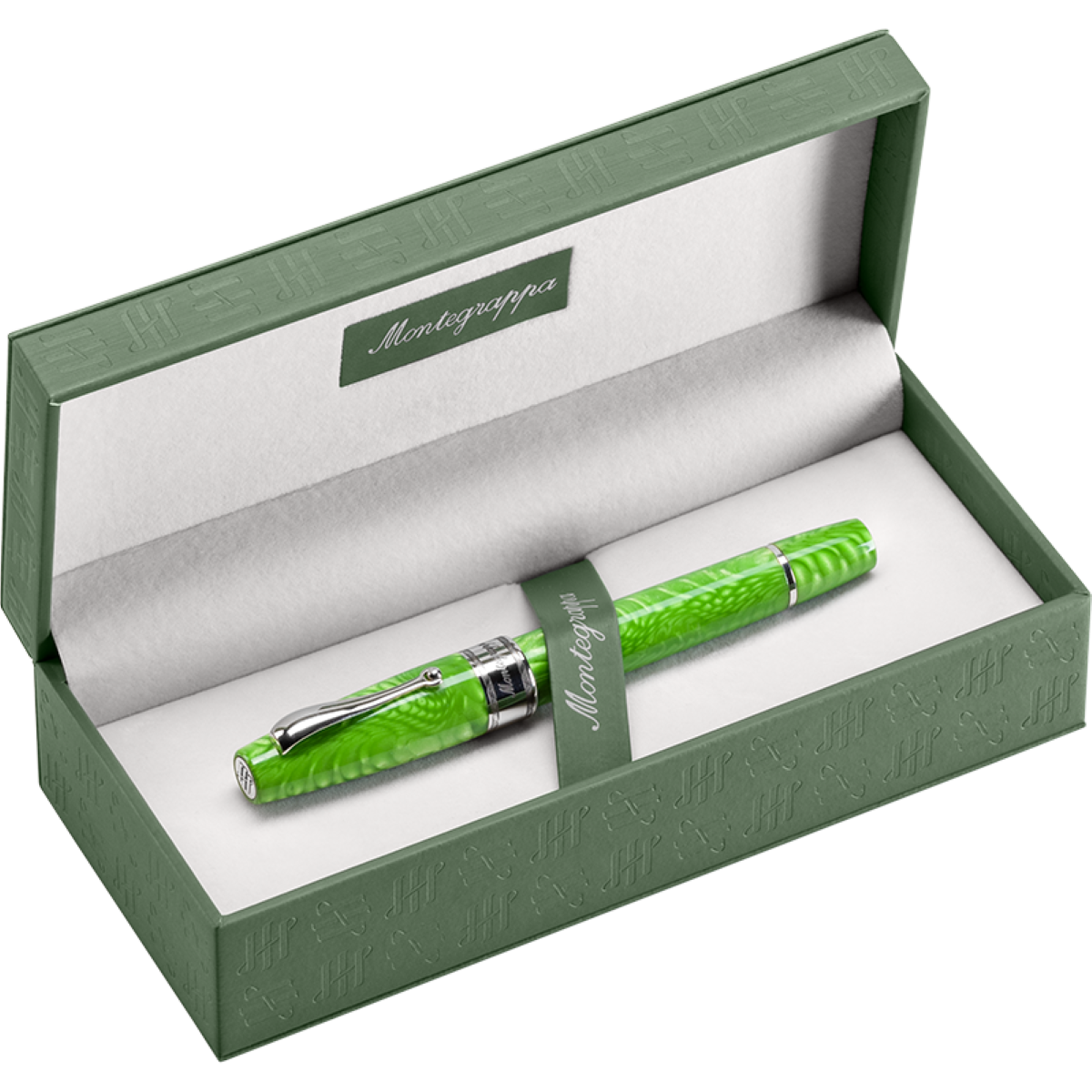 Montegrappa Limited Edition Fountain Pen - Regal Year Of The Dragon - Mamba Green (Extra & Deluxe)-Pen Boutique Ltd