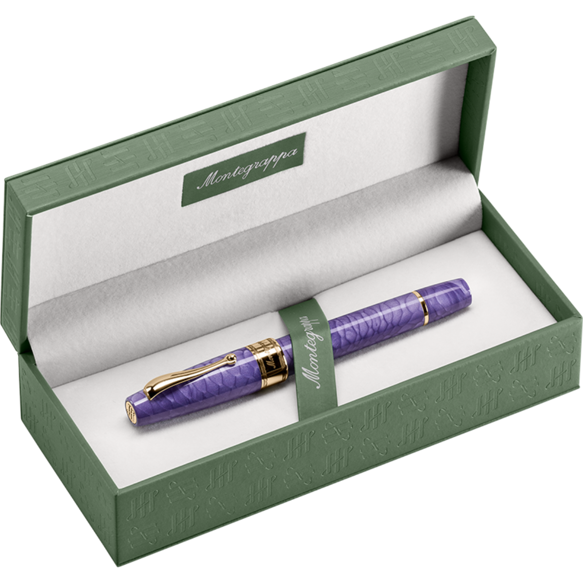 Montegrappa Limited Edition Fountain Pen - Regal Year Of The Dragon - Purple (Extra & Royal)-Pen Boutique Ltd