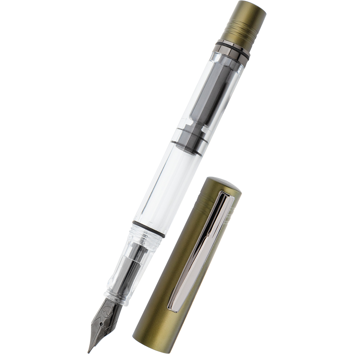 Monteverde MP1 Fountain Pen - Olive Green-Pen Boutique Ltd