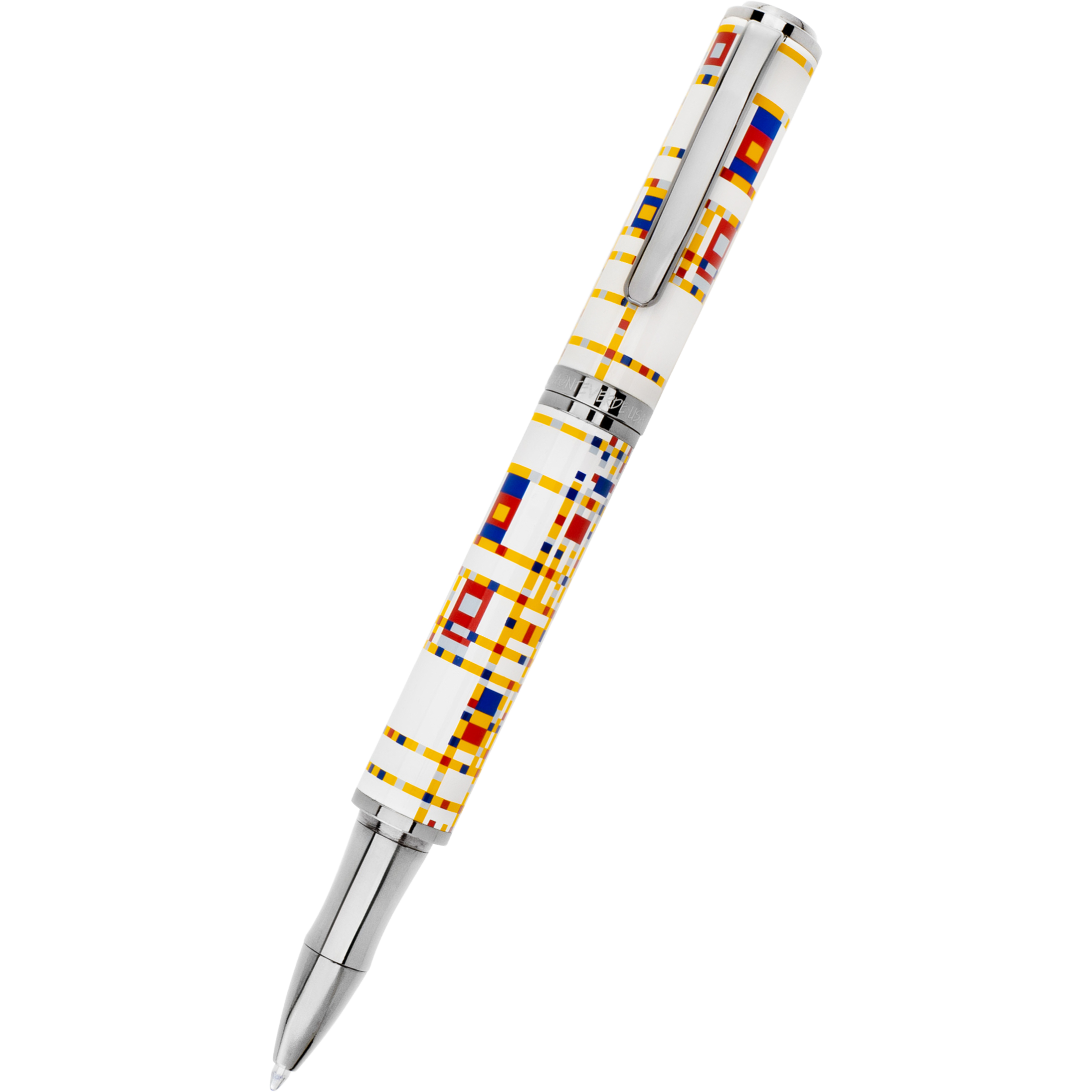 Monteverde Regatta Rollerball Pen - Mondrian Boogie Woogie (Limited Edition 942)-Pen Boutique Ltd