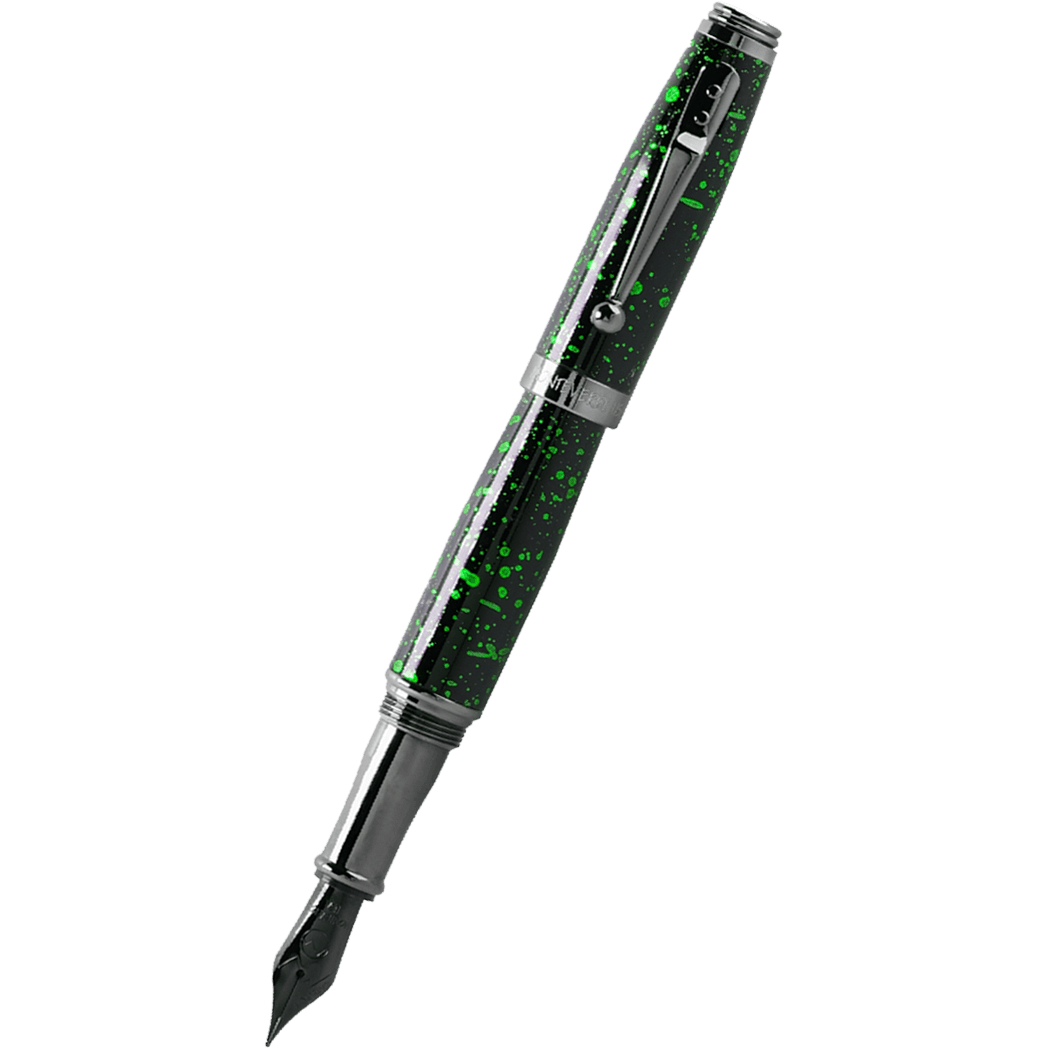 Monteverde Invincia Vega Fountain Pen - Starlight Green - Pen Boutique Ltd