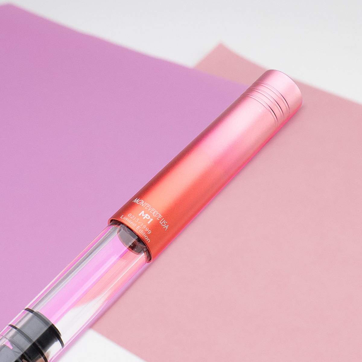 Monteverde MP1 Fountain Pen - Duo Tone Strawberry Dreams (Limited Edition)-Pen Boutique Ltd