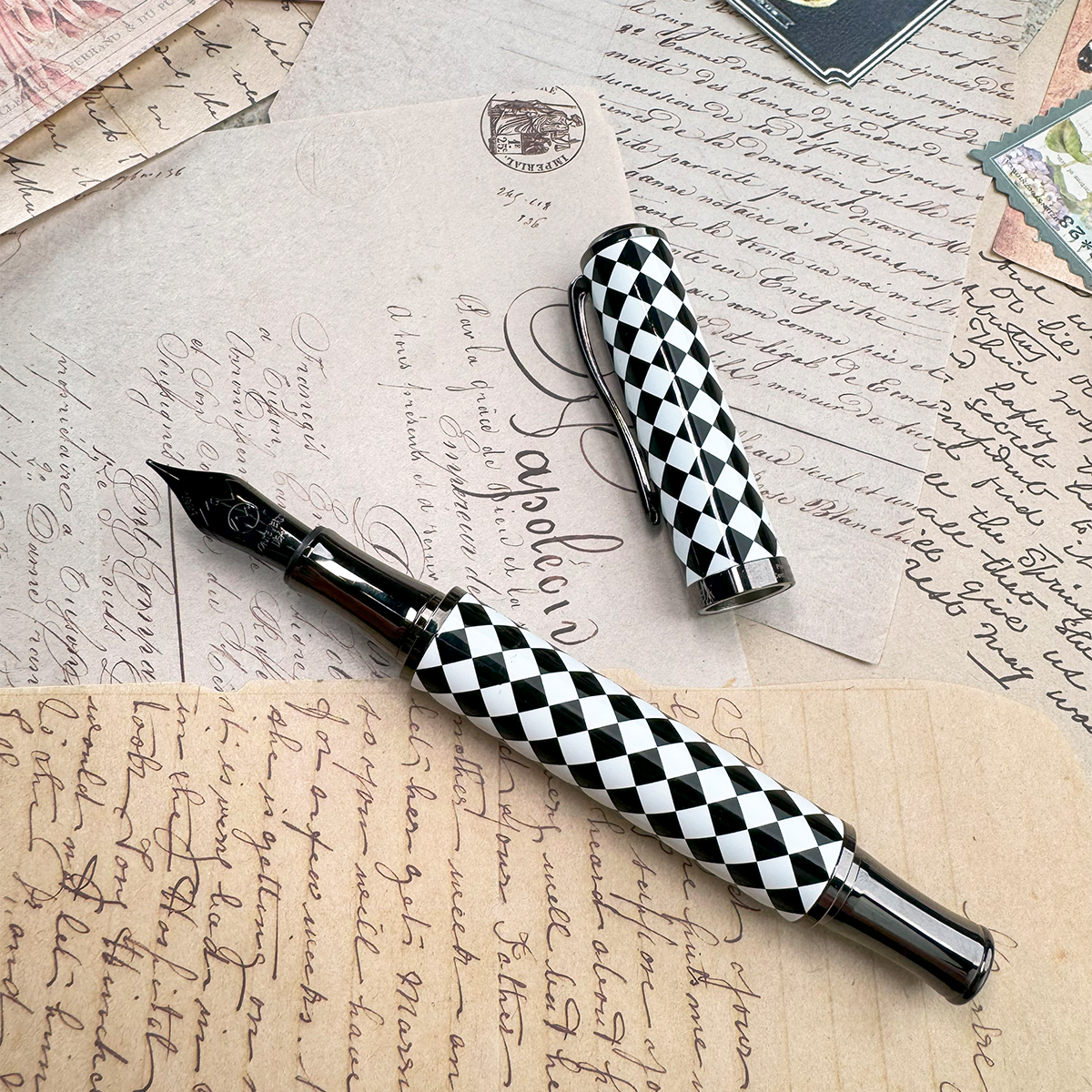 Monteverde Regatta Fountain Pen  - Harlequin 888 (Limited Edition) Monteverde