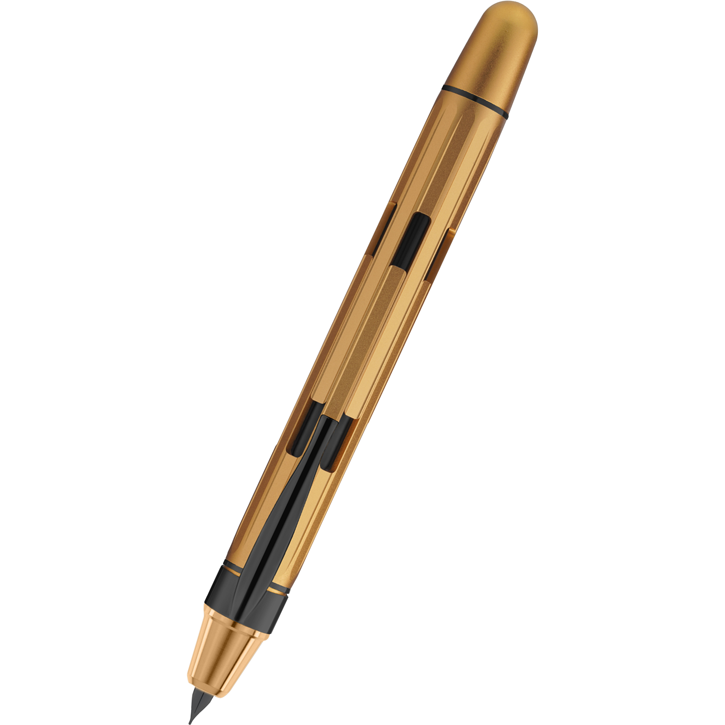 Nahvalur Eclipse Fountain Pen - Electrum