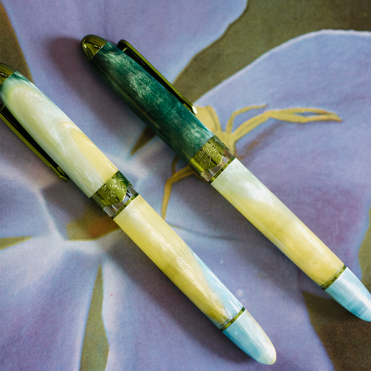 Nahvalur Horizon Fountain Pen - Gaia Nahvalur