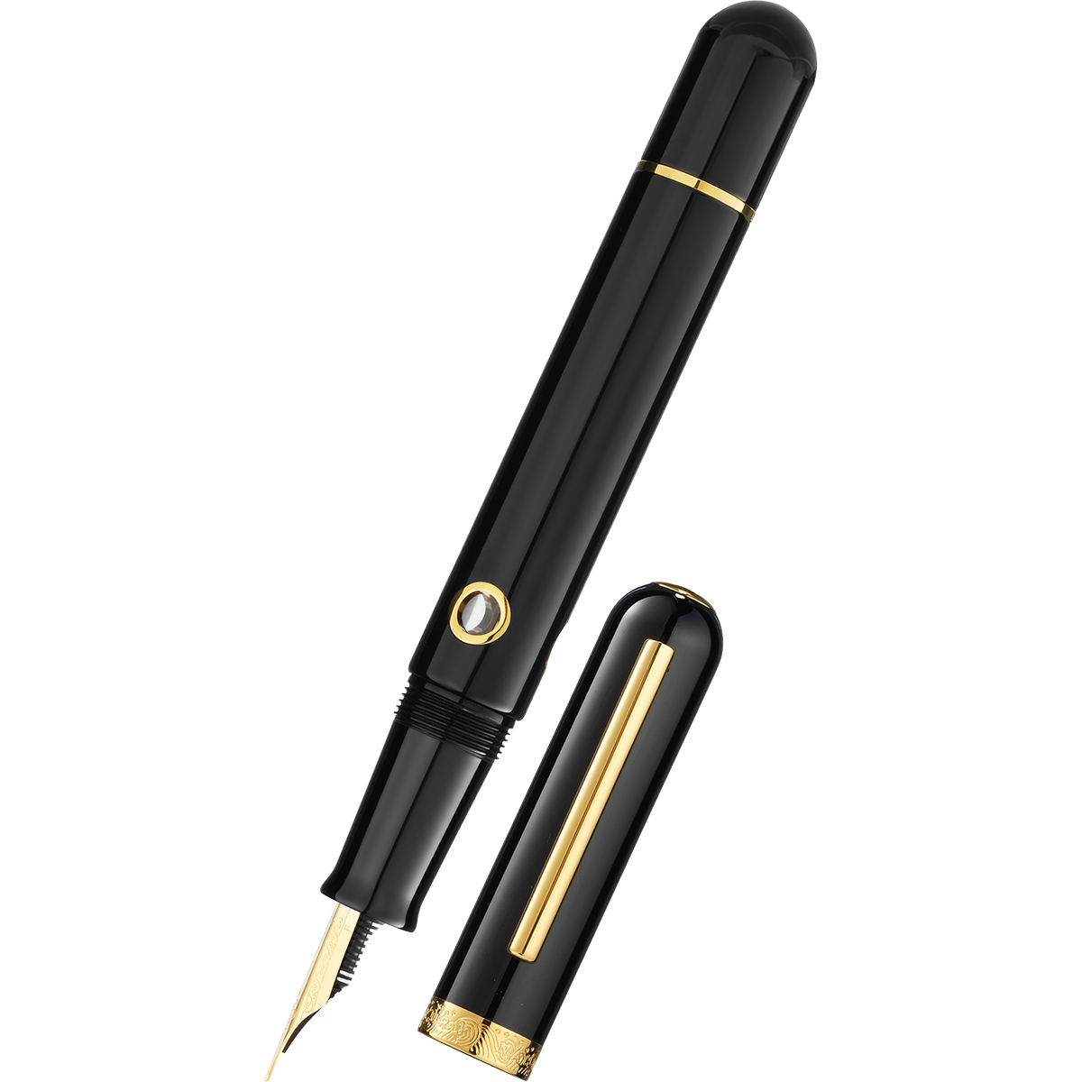 Nahvalur Nautilus Fountain Pen - Cephalopod Gold-Pen Boutique Ltd