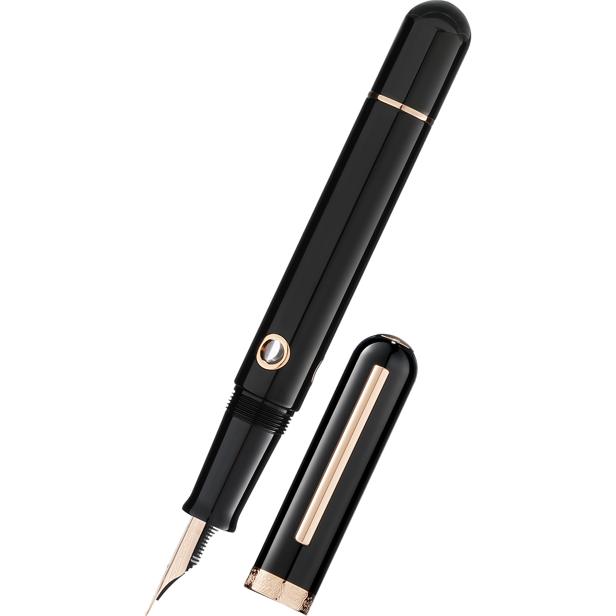 Nahvalur Nautilus Fountain Pen - Cephalopod Rose Gold-Pen Boutique Ltd