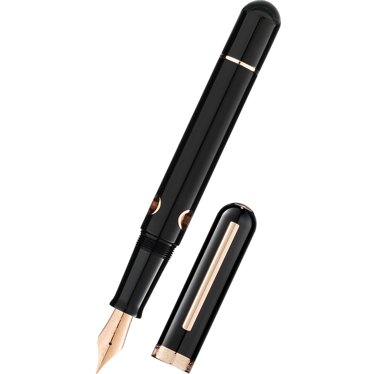 Nahvalur Nautilus Fountain Pen - Cephalopod Rose Gold-Pen Boutique Ltd