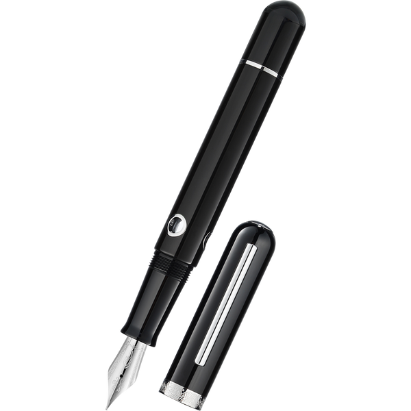 Nahvalur Nautilus Fountain Pen - Cephalopod Silver-Pen Boutique Ltd