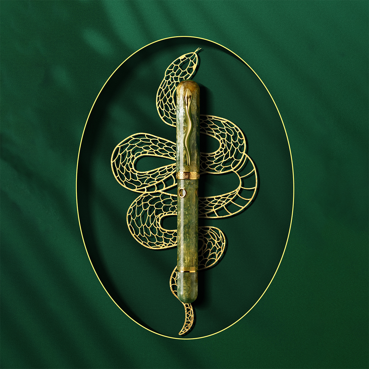 Nahvalur Pen of the Year 2025 Fountain Pen - Snake (Limited Edition)-Pen Boutique Ltd