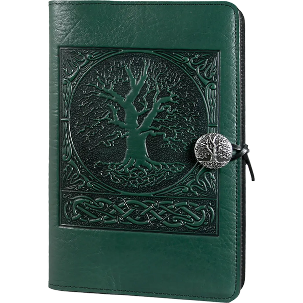 Oberon Design World Tree Large Journal - Green-Pen Boutique Ltd