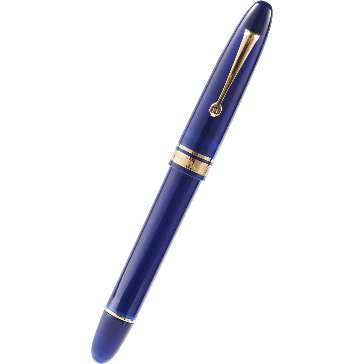 Omas Ogiva Fountain Pen - Blue - Gold Trim - 14K Nib Omas