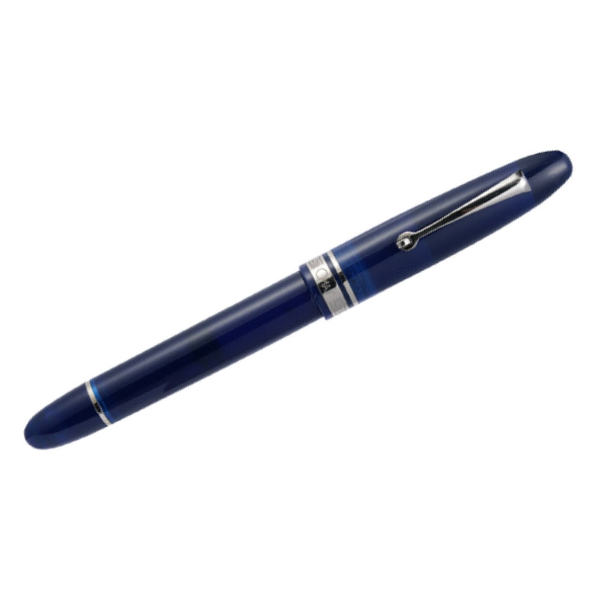 Omas Ogiva Fountain Pen - Blue - Silver Trim - 14K Nib-Pen Boutique Ltd