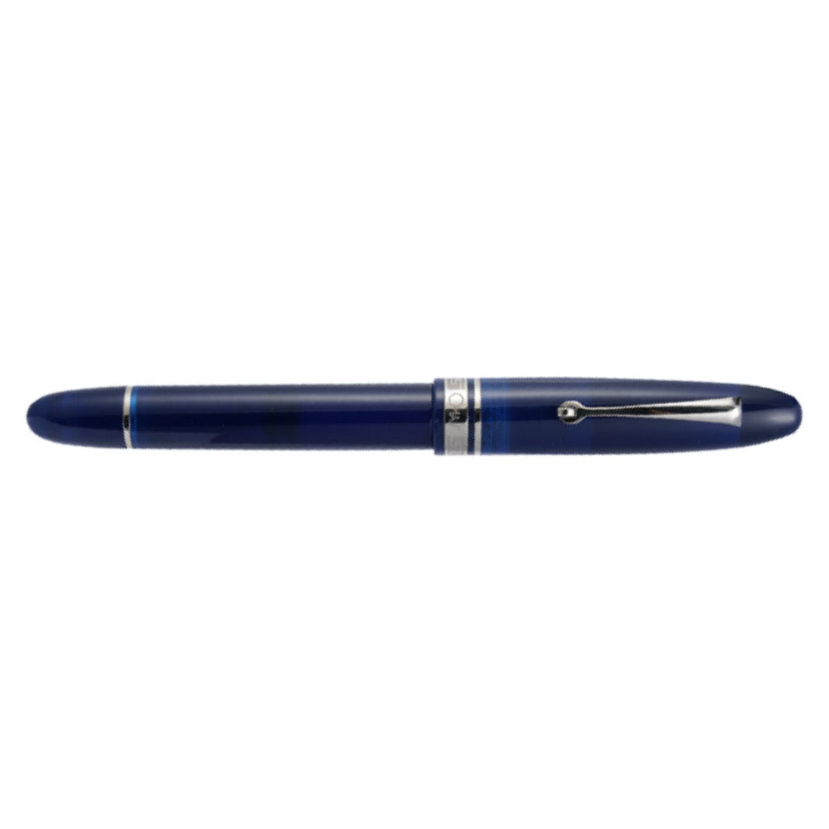 Omas Ogiva Fountain Pen - Blue - Silver Trim - 14K Nib-Pen Boutique Ltd