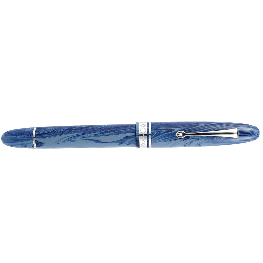 Omas Ogiva Fountain Pen - Israel - Silver Trim - 14K Nib (Limited Edition)-Pen Boutique Ltd