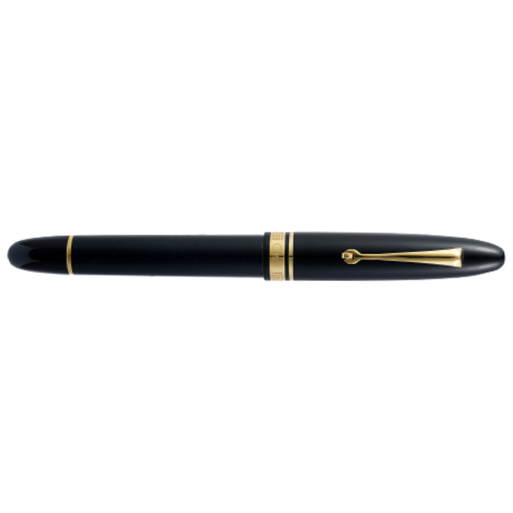 Omas Ogiva Fountain Pen - Nera - Gold Trim - 14K Nib-Pen Boutique Ltd