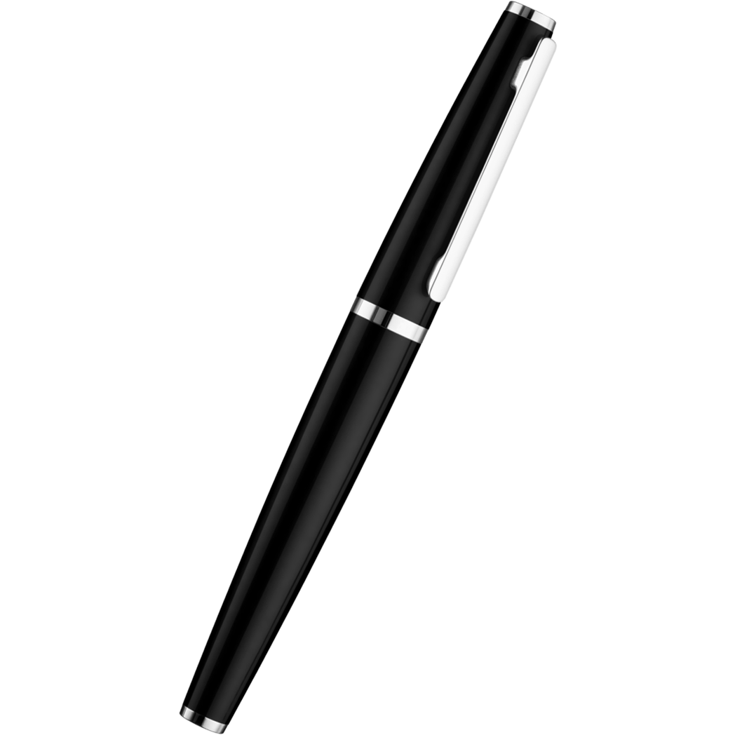 Otto Hutt Design 06 Fountain Pen - Shiny Black-Pen Boutique Ltd