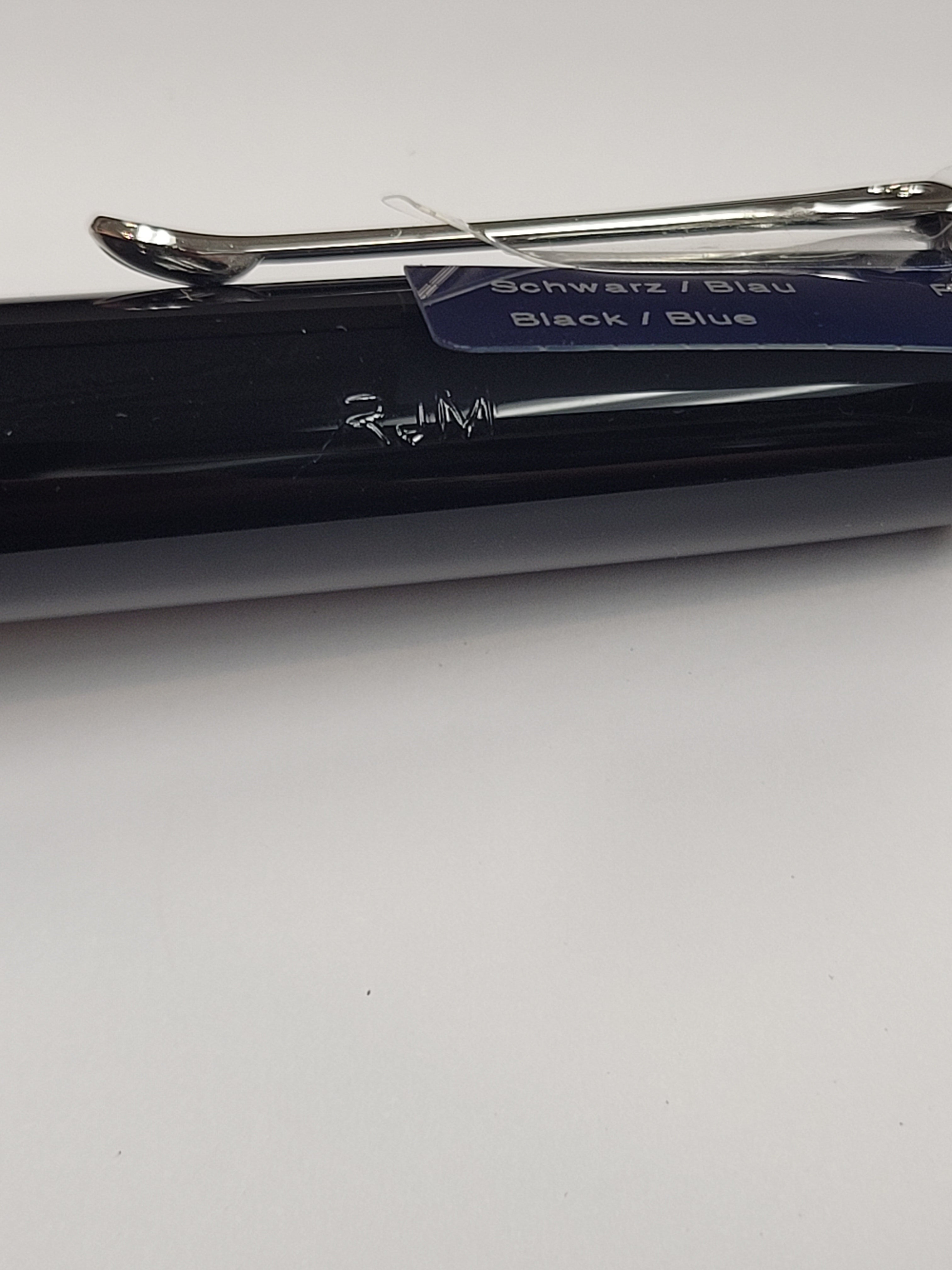 (Outlet) Pelikan Souveran R805 Black/Blue Rollerball Pen-Pen Boutique Ltd