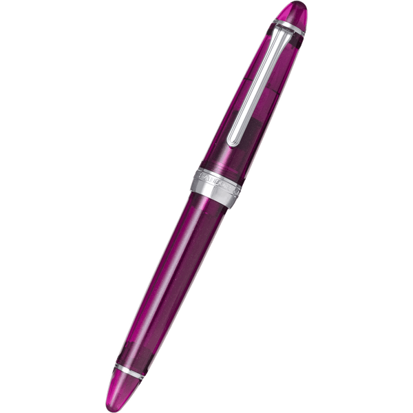 Sailor 1911S Jellyfish Fountain Pen - Violet - Rhodium - 14K nib (Special Edition)-Pen Boutique Ltd