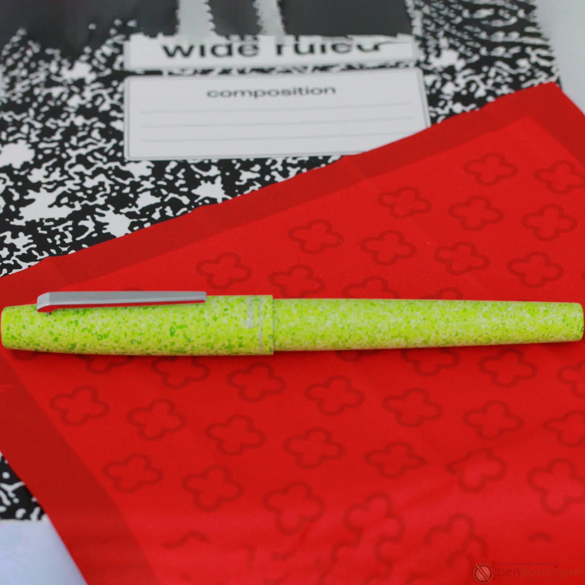 (Outlet) Esterbrook Camden Fountain Pen - Composition - Spring Break Fluorescent Green ( LIMITED EDITION) (Copy)-Pen Boutique Ltd