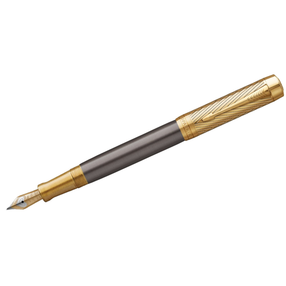 Parker Duofold Arrow Fountain Pen – Pioneer – 23K Gold - Pen Boutique Ltd