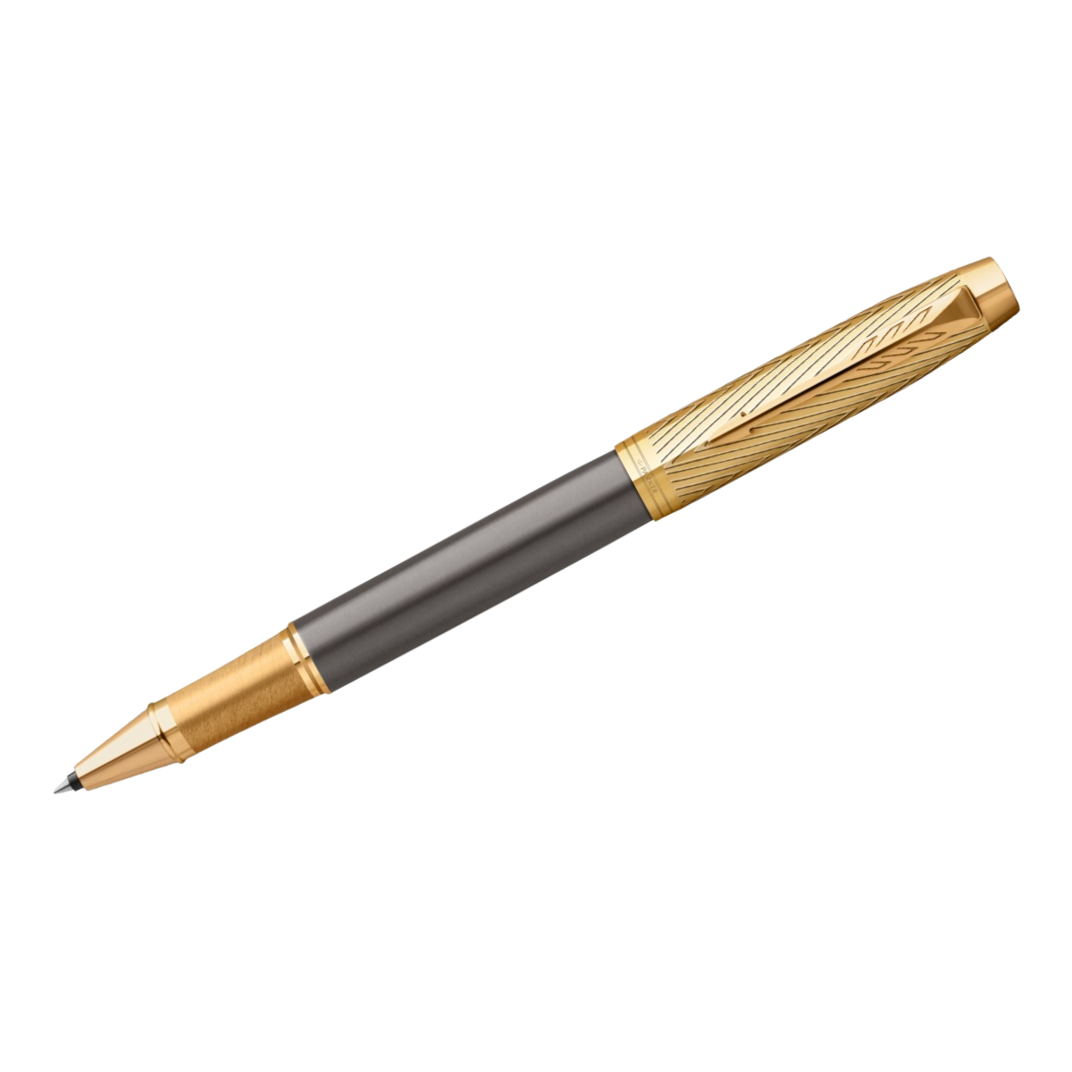 Parker IM Rollerball Pen - Premium Arrow - Gold Trim Pen Boutique Ltd