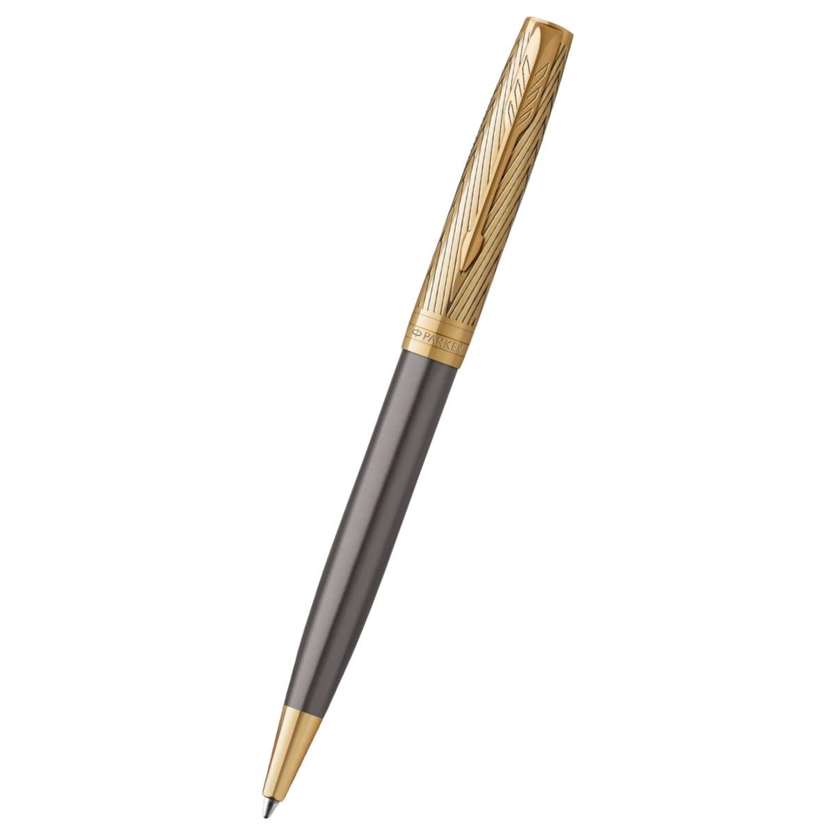 Parker Sonnet Ballpoint Pen - Arrow - Gold Trim Pen Boutique Ltd