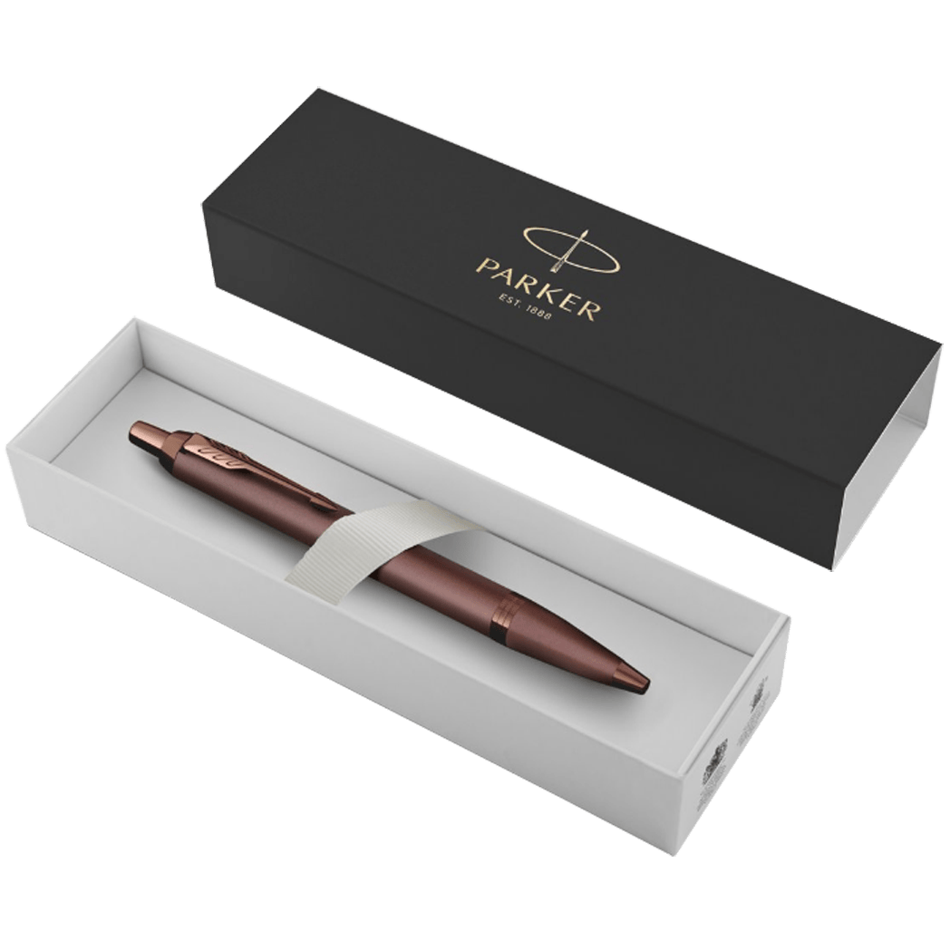 Parker IM Ballpoint Pen - Monochrome - Burgundy - Pen Boutique Ltd