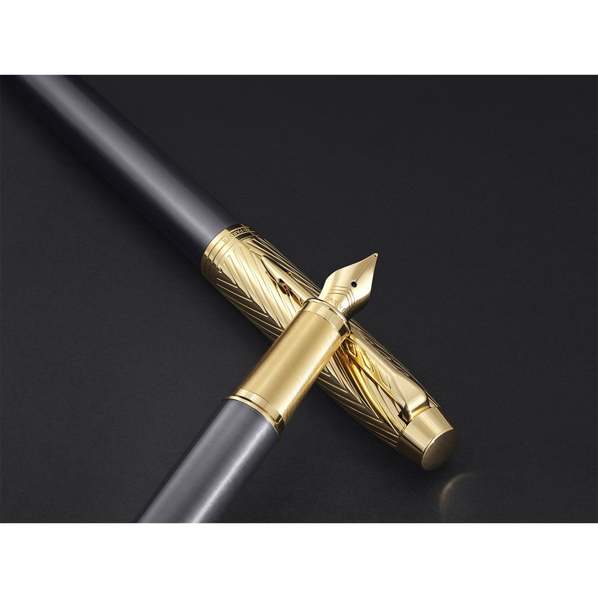 Parker IM Fountain Pen – Pioneer – Gold PVD-Pen Boutique Ltd