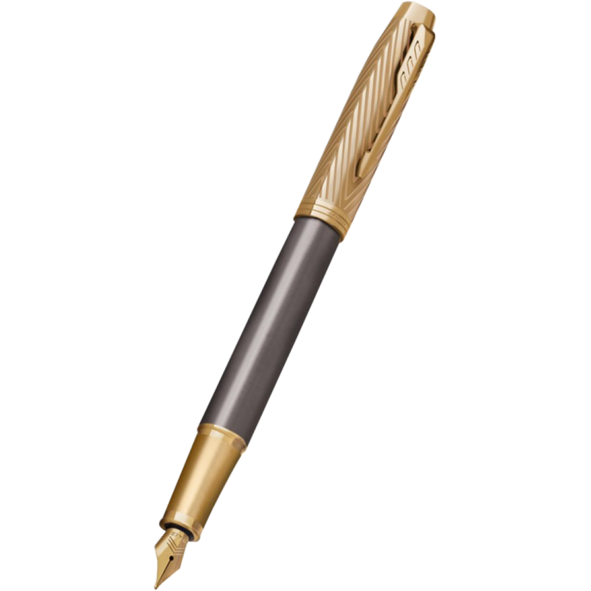 Parker IM Fountain Pen – Pioneer – Gold PVD-Pen Boutique Ltd