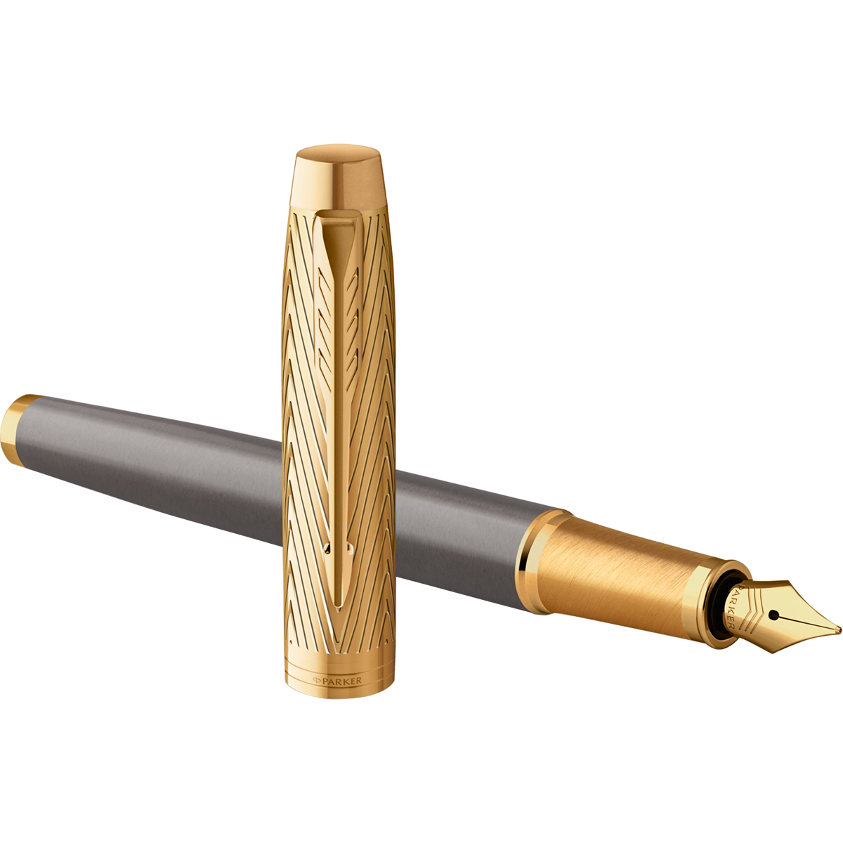 Parker IM Fountain Pen – Pioneer – Gold PVD-Pen Boutique Ltd