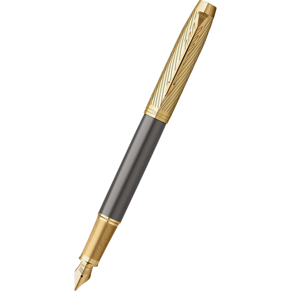 Parker IM Fountain Pen – Pioneer – Gold PVD-Pen Boutique Ltd