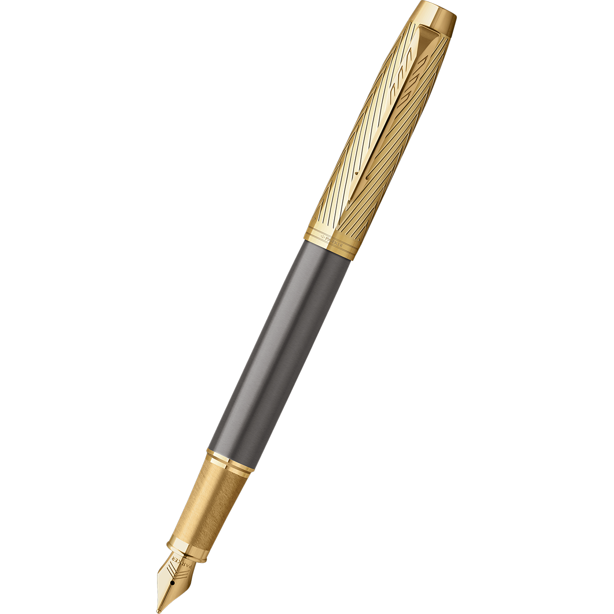 Parker IM Fountain Pen – Pioneer – Gold PVD-Pen Boutique Ltd