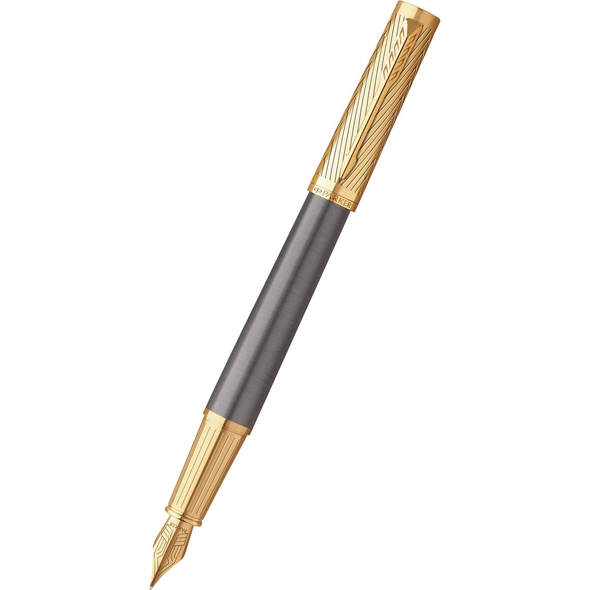 Parker Ingenuity Fountain Pen – Pioneer – Gold PVD-Pen Boutique Ltd