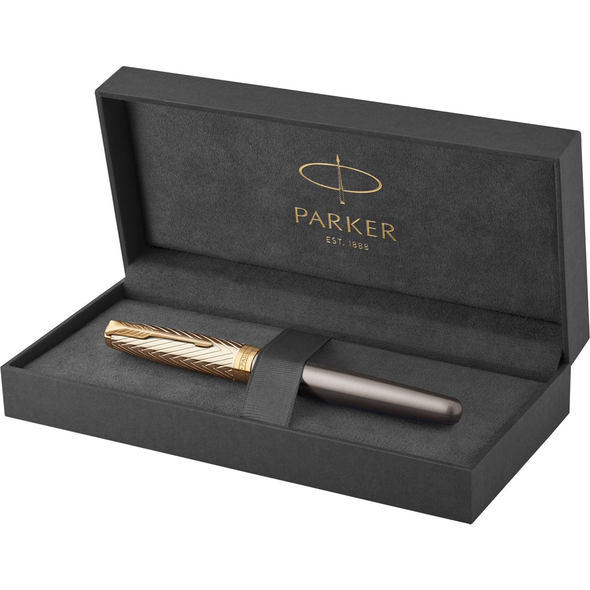 Parker Sonnet Arrow Fountain Pen – Pioneer – 23K Gold-Pen Boutique Ltd