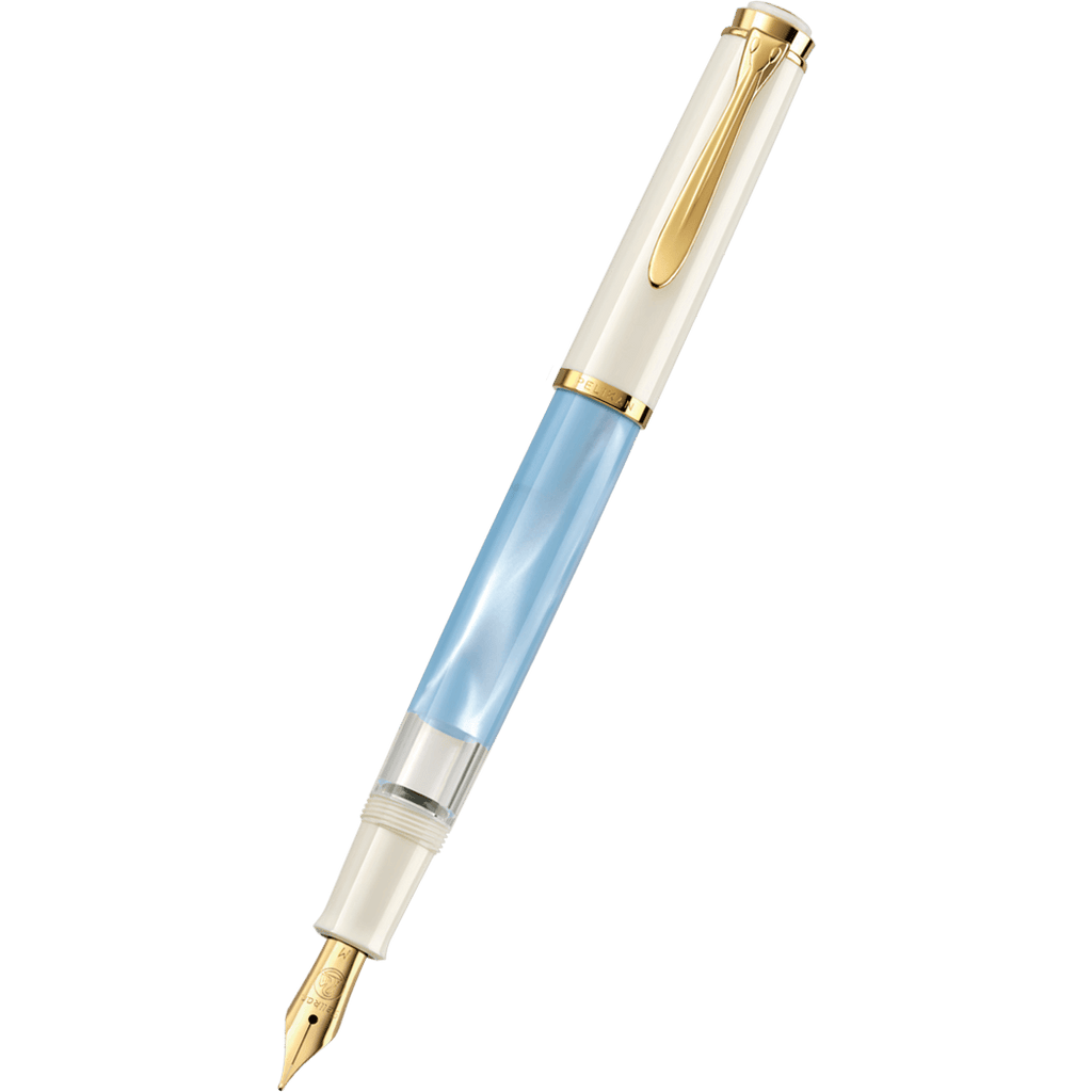 Pelikan Classic M200 Pastel Blue Fountain Pen (Special Edition) Medium