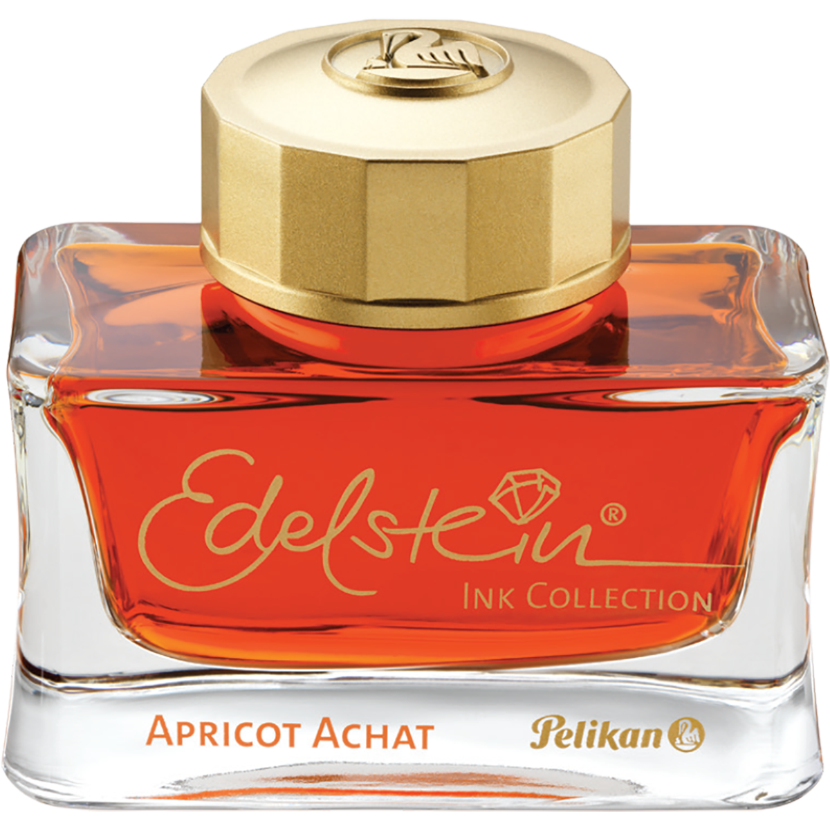 Pelikan Edelstein Ink Bottle - Apricot Achat - Ink Of The Year 2025-Pen Boutique Ltd