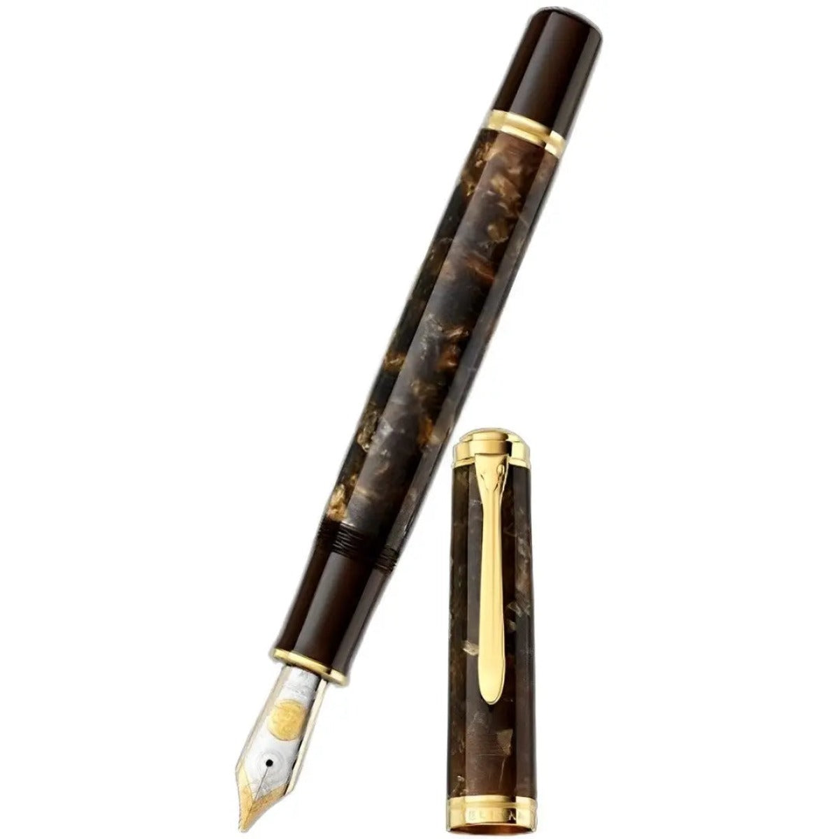 Pelikan Souveran Fountain Pen - M1000 Renaissance Brown Pelikan-Pens