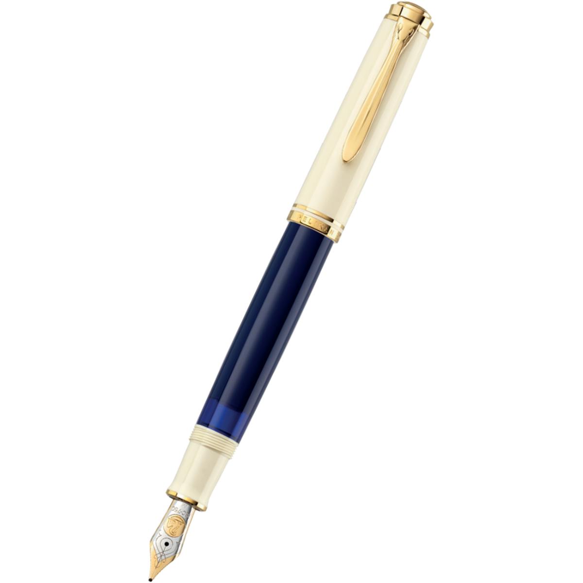 Pelikan Souveran Fountain Pen - M800 Cream Blue-Pen Boutique Ltd