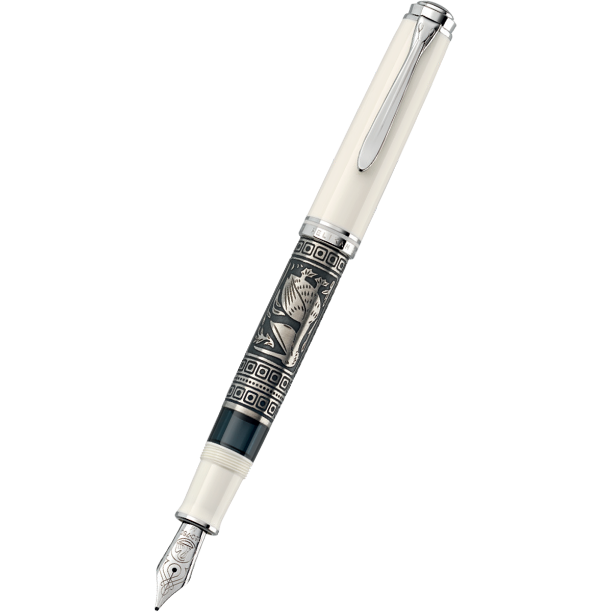 Pelikan Toledo Fountain Pen - M910 White (Special Edition)-Pen Boutique Ltd