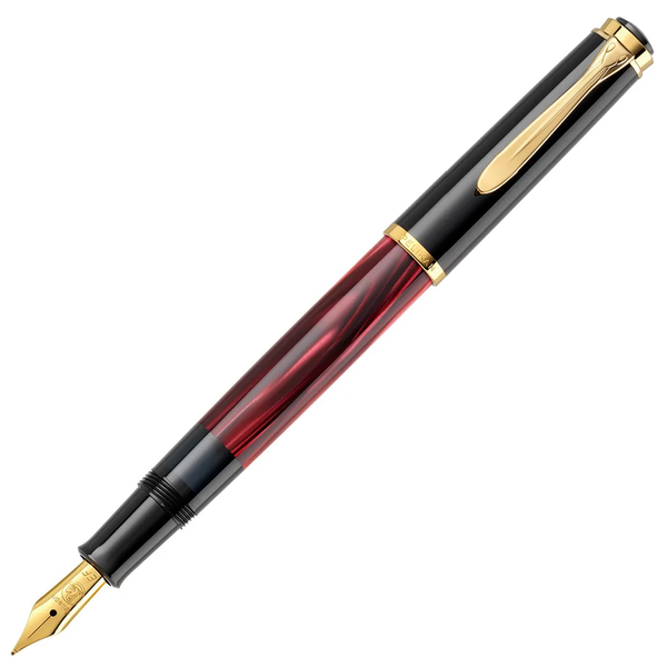 Pelikan Classic M200 Fountain Pen - Red Marbled (Special Edition)-Pen Boutique Ltd