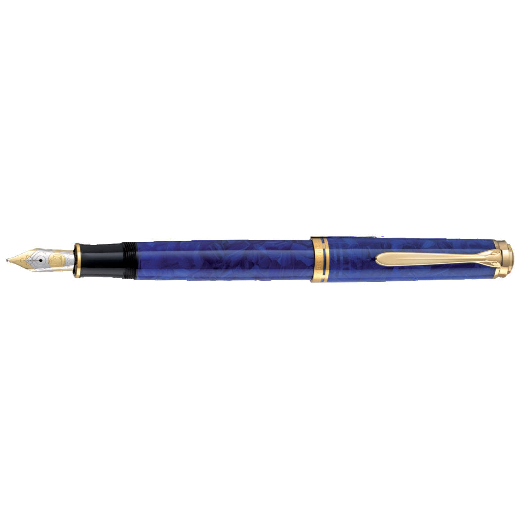 Pelikan M800 Fountain Pen - Blue o' blue (Special Edition)-Pen Boutique Ltd