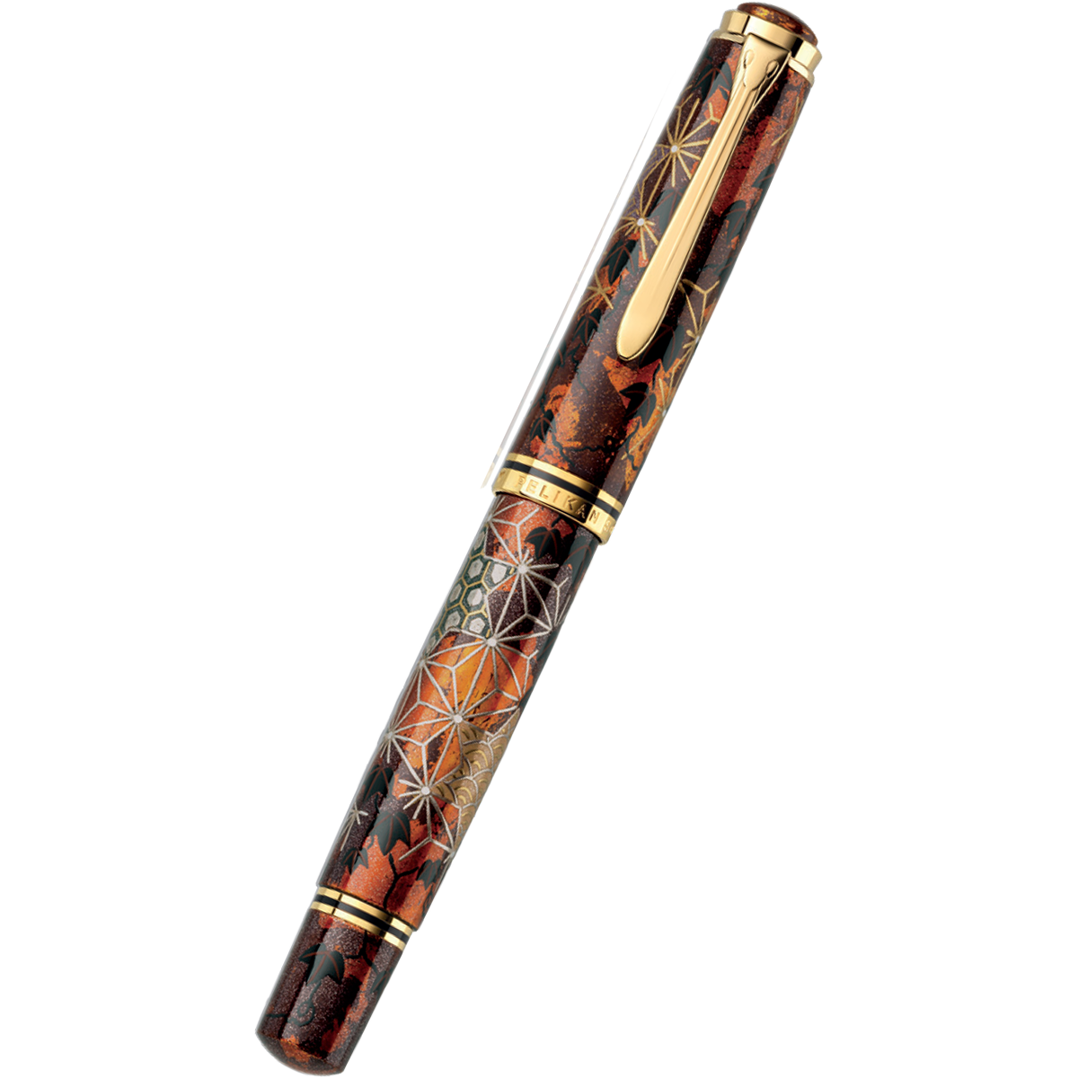 Pelikan Maki-e Fountain Pen - Limited Edition - Ivy and Komon-Pen Boutique Ltd