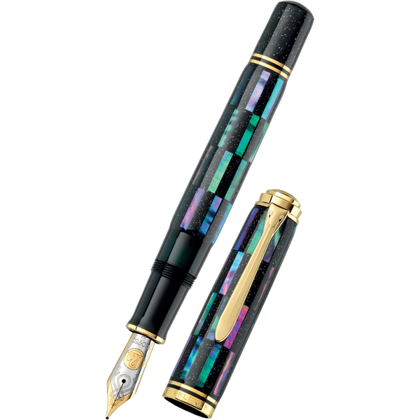 Pelikan Souveran M1000 Fountain Pen - Limited Edition - Raden Black Infinity-Pen Boutique Ltd