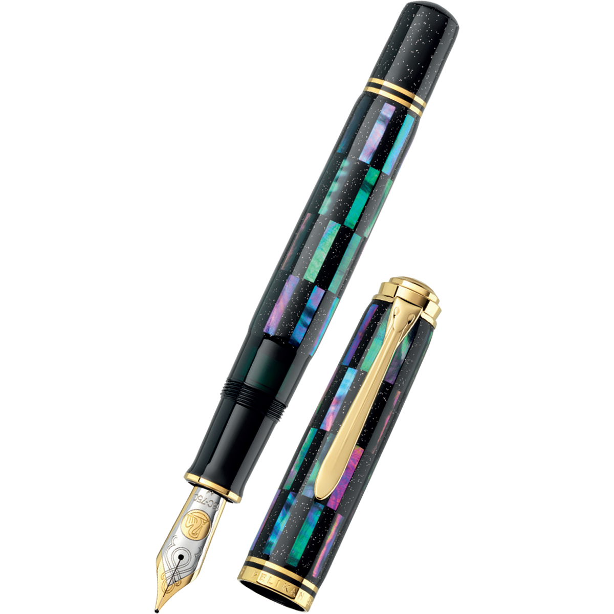 Pelikan Souveran M1000 Fountain Pen - Limited Edition - Raden Black Infinity-Pen Boutique Ltd