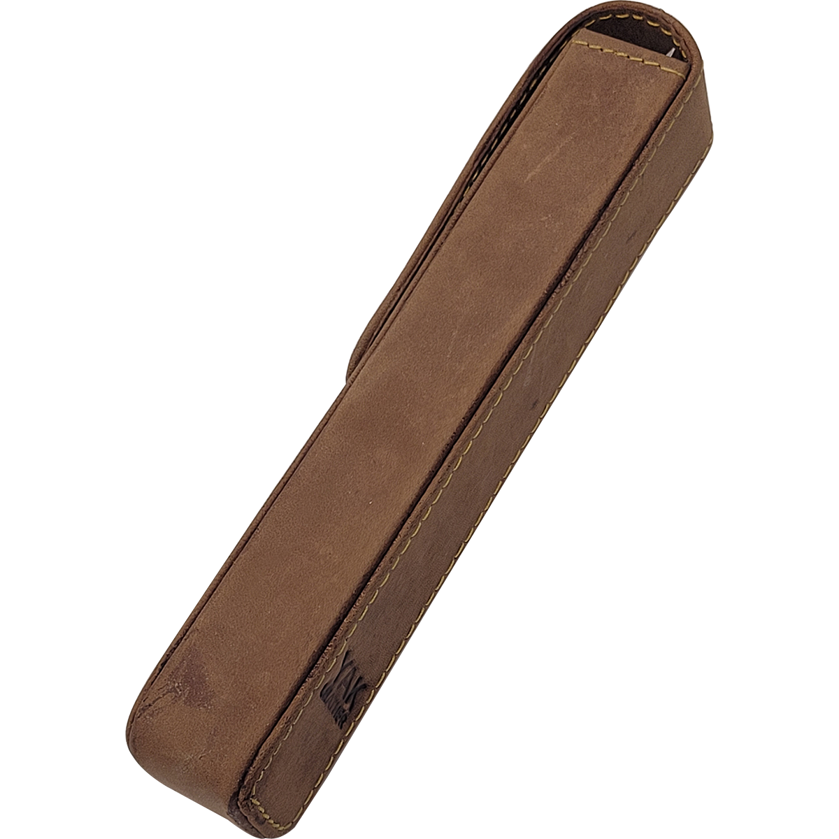 Pen Boutique Yak Leather Single Pen Box - Crazy Horse - Magnetic closure-Pen Boutique Ltd