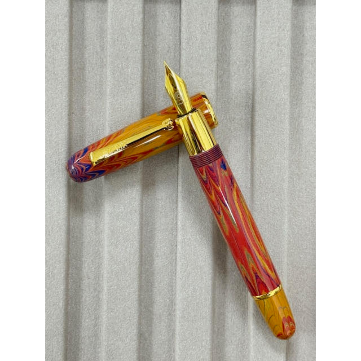 Penlux Elite Fountain Pen - Sunset-Pen Boutique Ltd