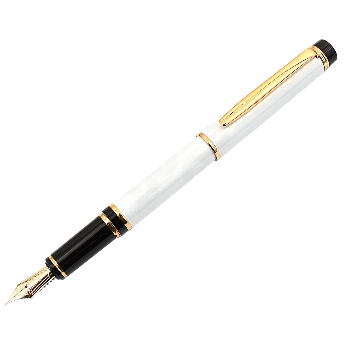 Pilot Grance Fountain Pen - White - 14K-Pen Boutique Ltd