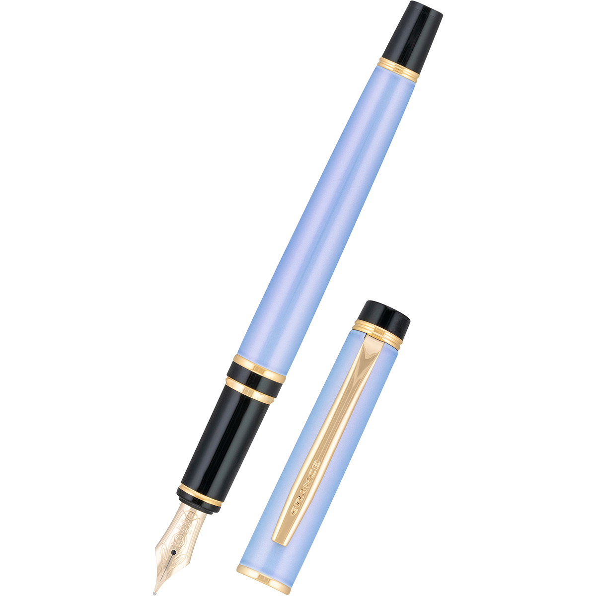 Pilot Grance Fountain Pen - Light Blue - 14K-Pen Boutique Ltd