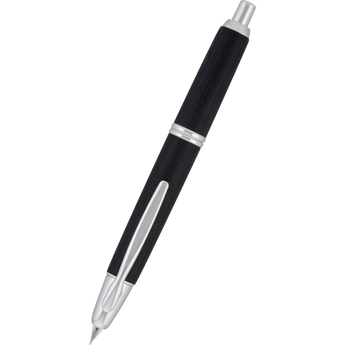 Pilot Vanishing Point Fountain Pen - Birchwood Black-Pen Boutique Ltd